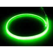Гибкий неон 220V SMD 2835/120 (IP67) Green (круглый)